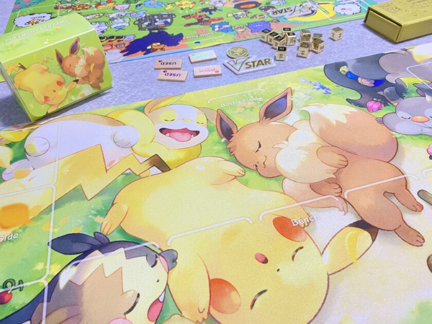 展示特価プレイマット ピカチュウの森 Yurutto ゆるっと ポケモンカード ポケカ ポケモンカードゲーム